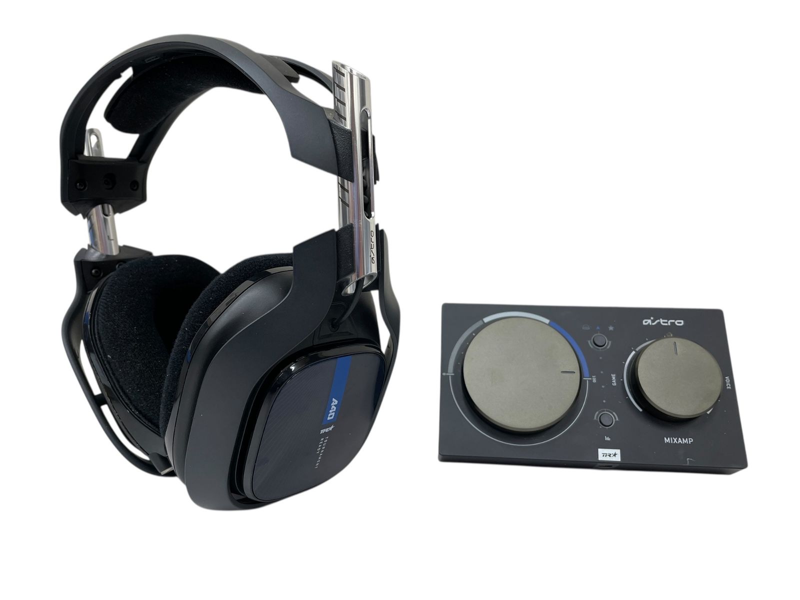 【完品】ASTRO A40ヘッドセット&MIXAMP PRO(バラ売り不可) ジャンク astro (アストロ) A40 TR Headset＋MixAmp Pro ゲーミング