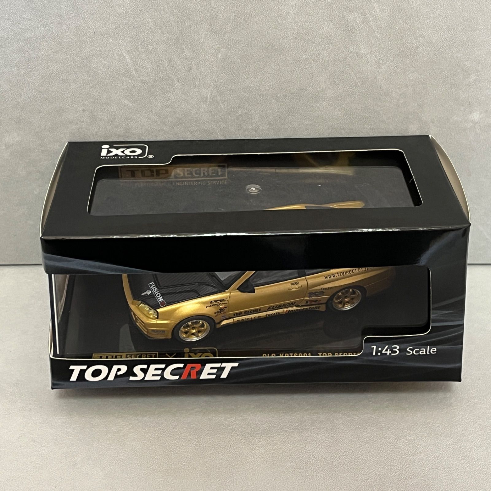 東京オートサロン 2026 限定 TOP SECRET R34 GT-R GOLD 1/43 - メルカリ