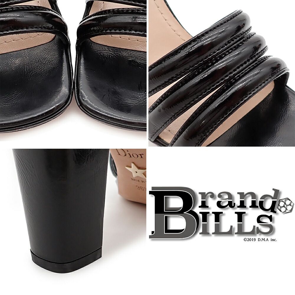 christian dior ディオール　サンダル　アンクルストラップ 未使用品 Christian Dior クリスチャンディオール サンダル アンクル