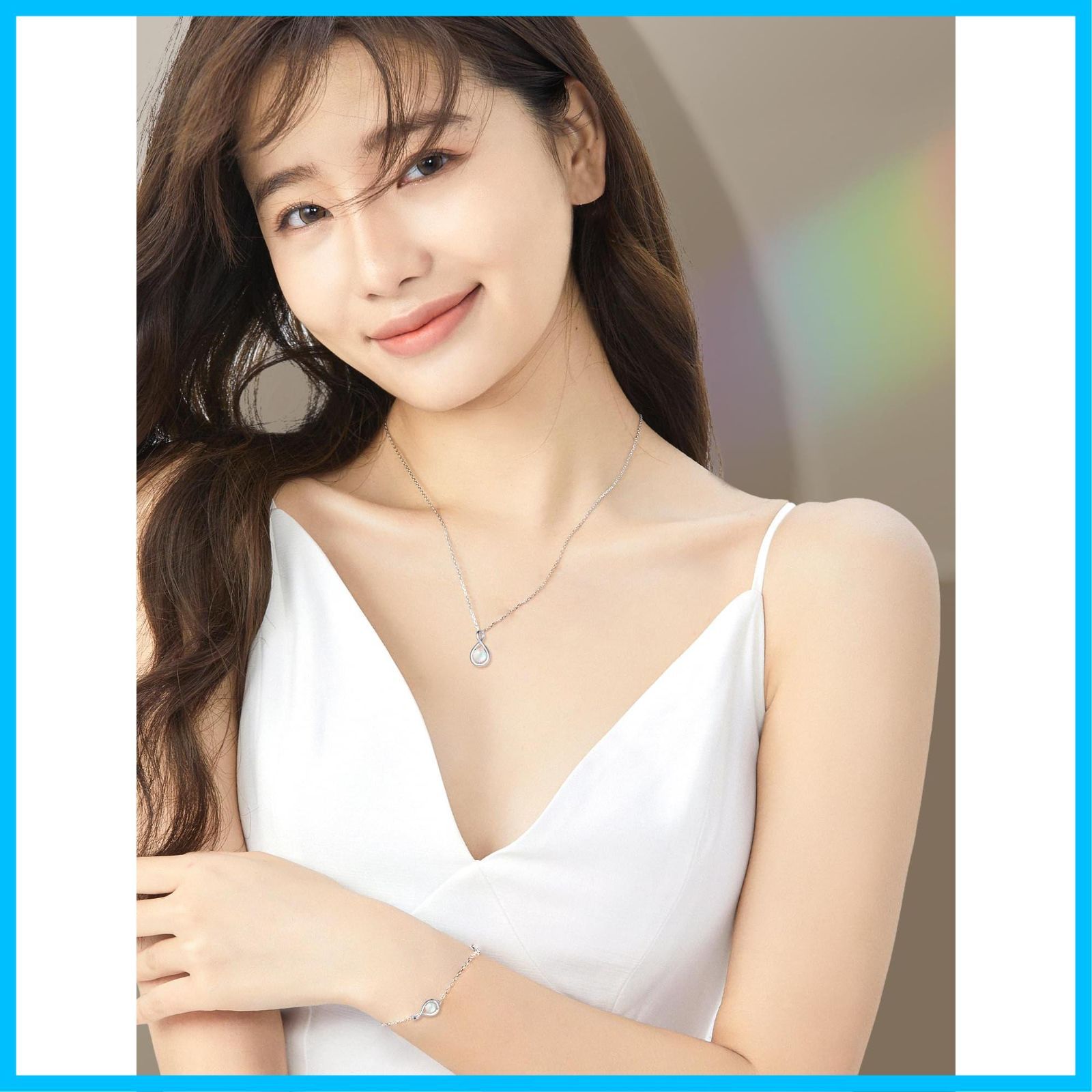 在庫処分】しずくモチーフ 12ヵ月 プラチナメッキ シルバー925