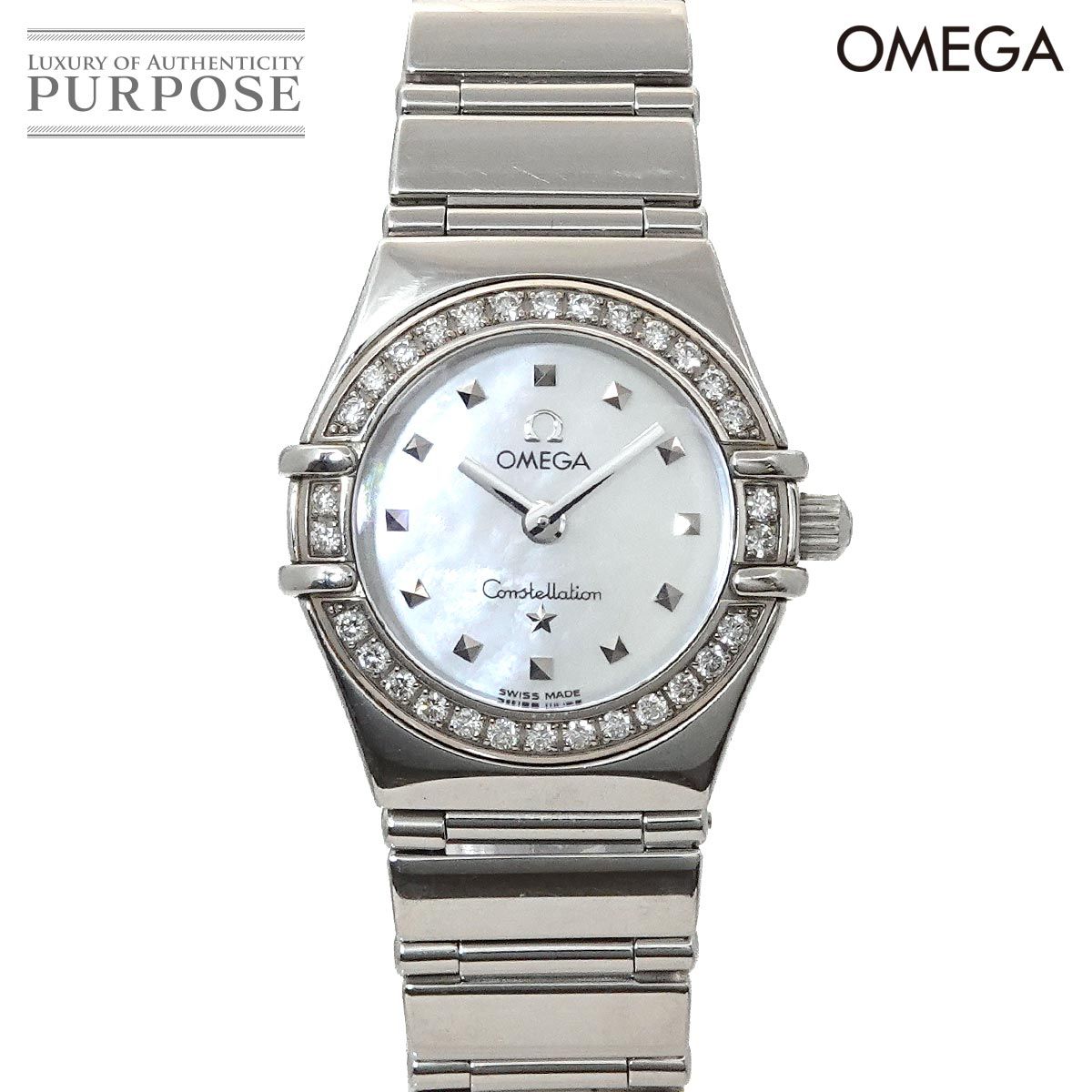 オメガ OMEGA コンステレーション ミニ マイチョイス 1465 71 ダイヤ