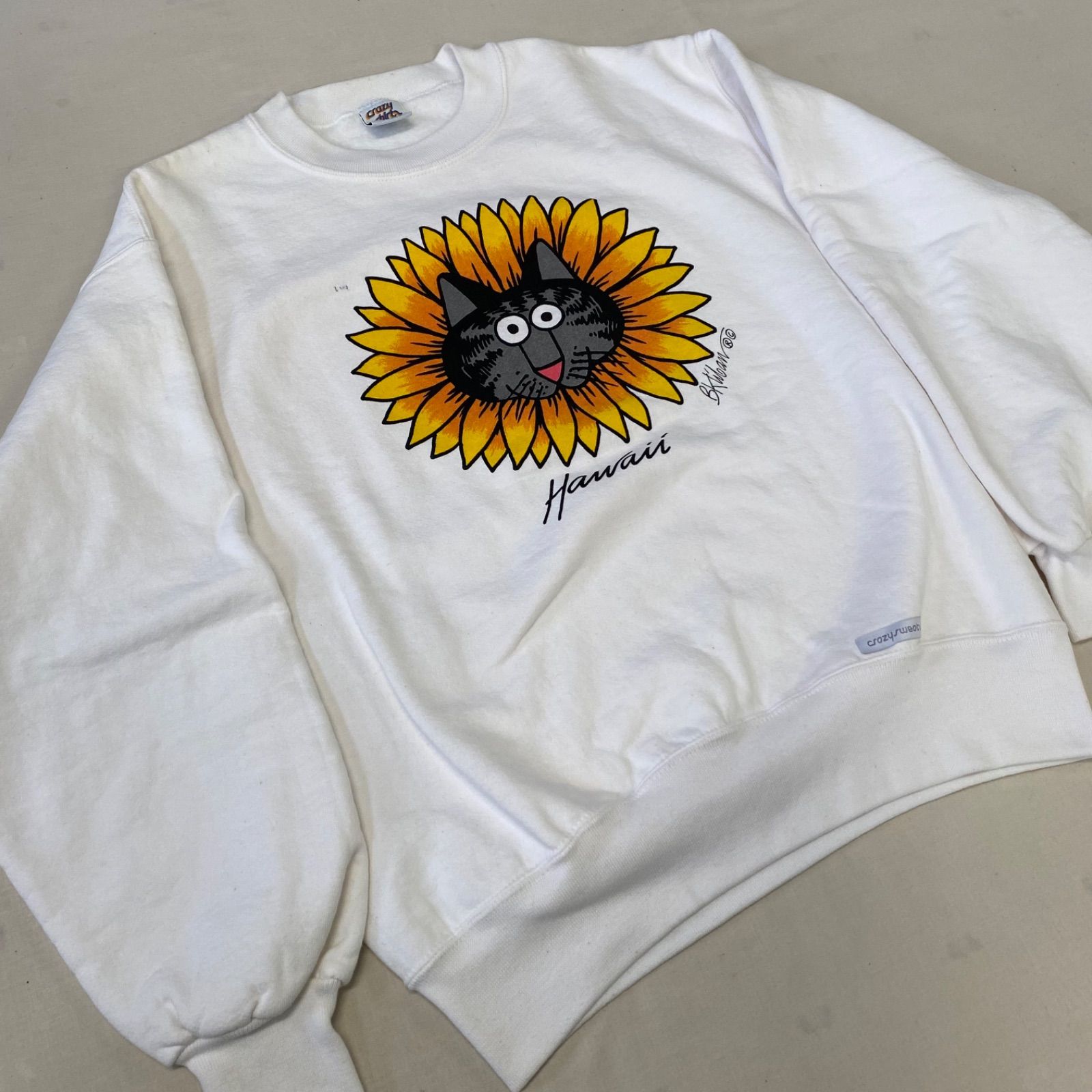 Crazy Shirts クレイジーシャツ クリバンキャット USA製 スウェット 