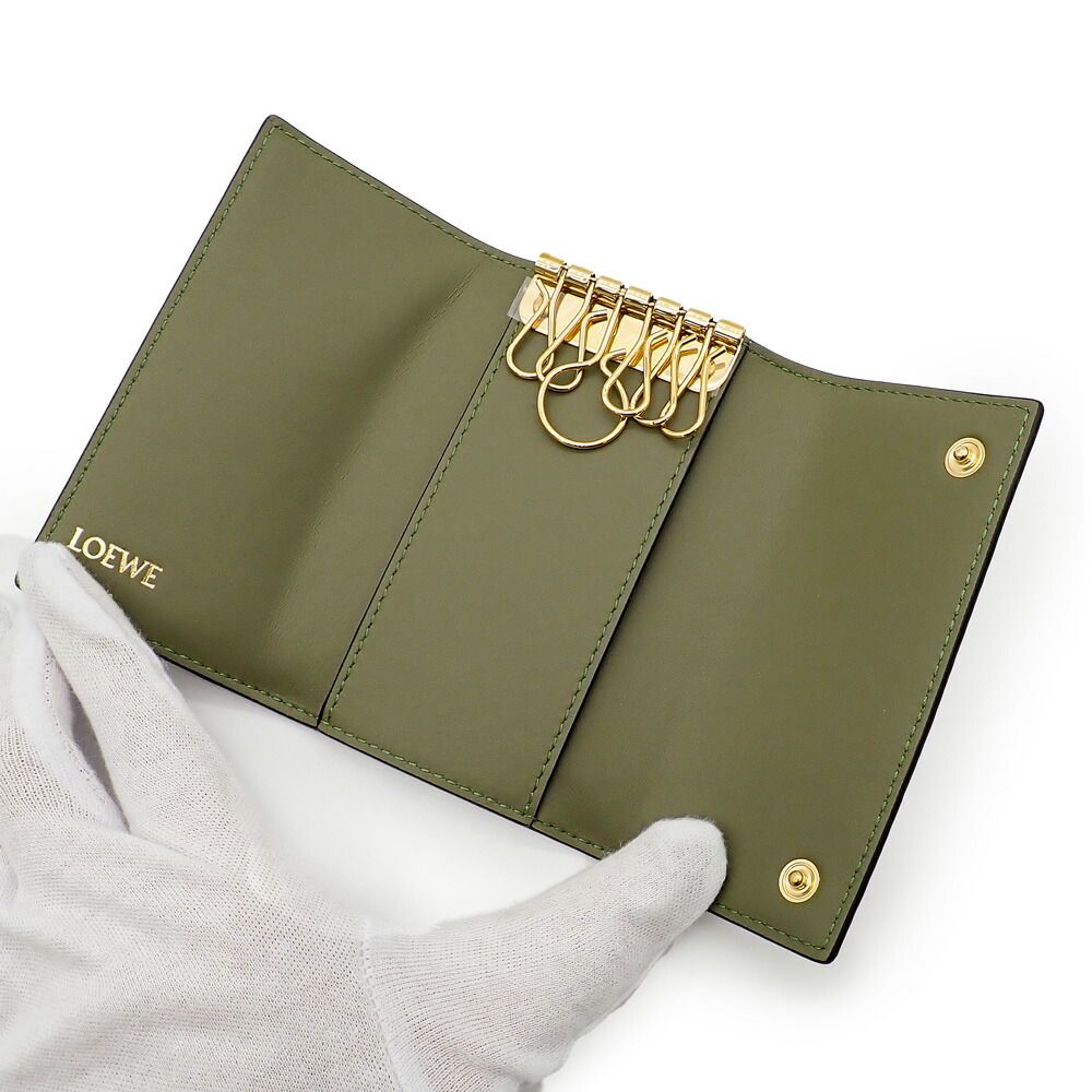 未使用品 LOEWE ロエベ リピート キーケース アナグラム C499K92X01