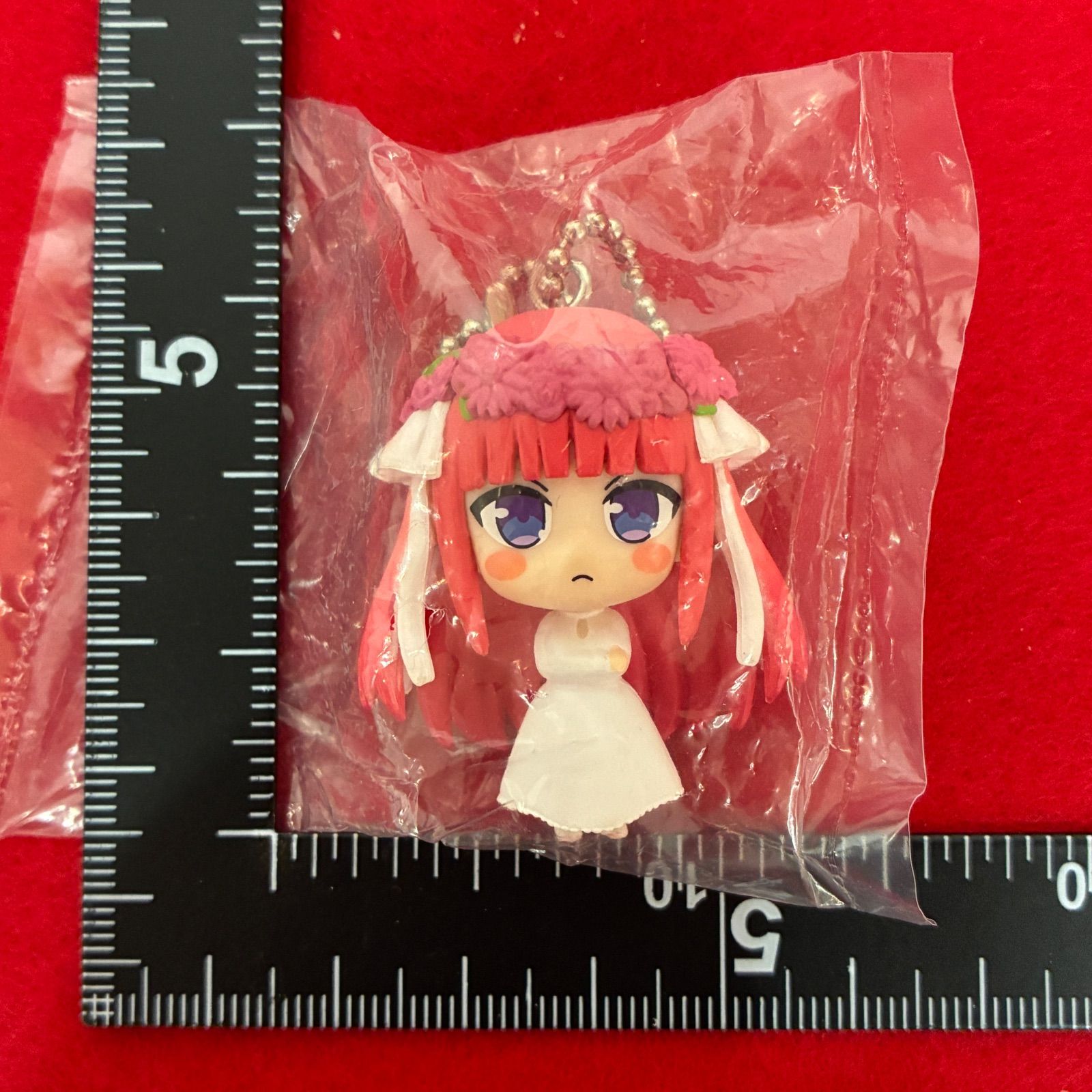五等分の花嫁フィギュア　イラストボード　ストラップ 五等分の花嫁 中野二乃 アクリルフィギュア イラストボード ラバー