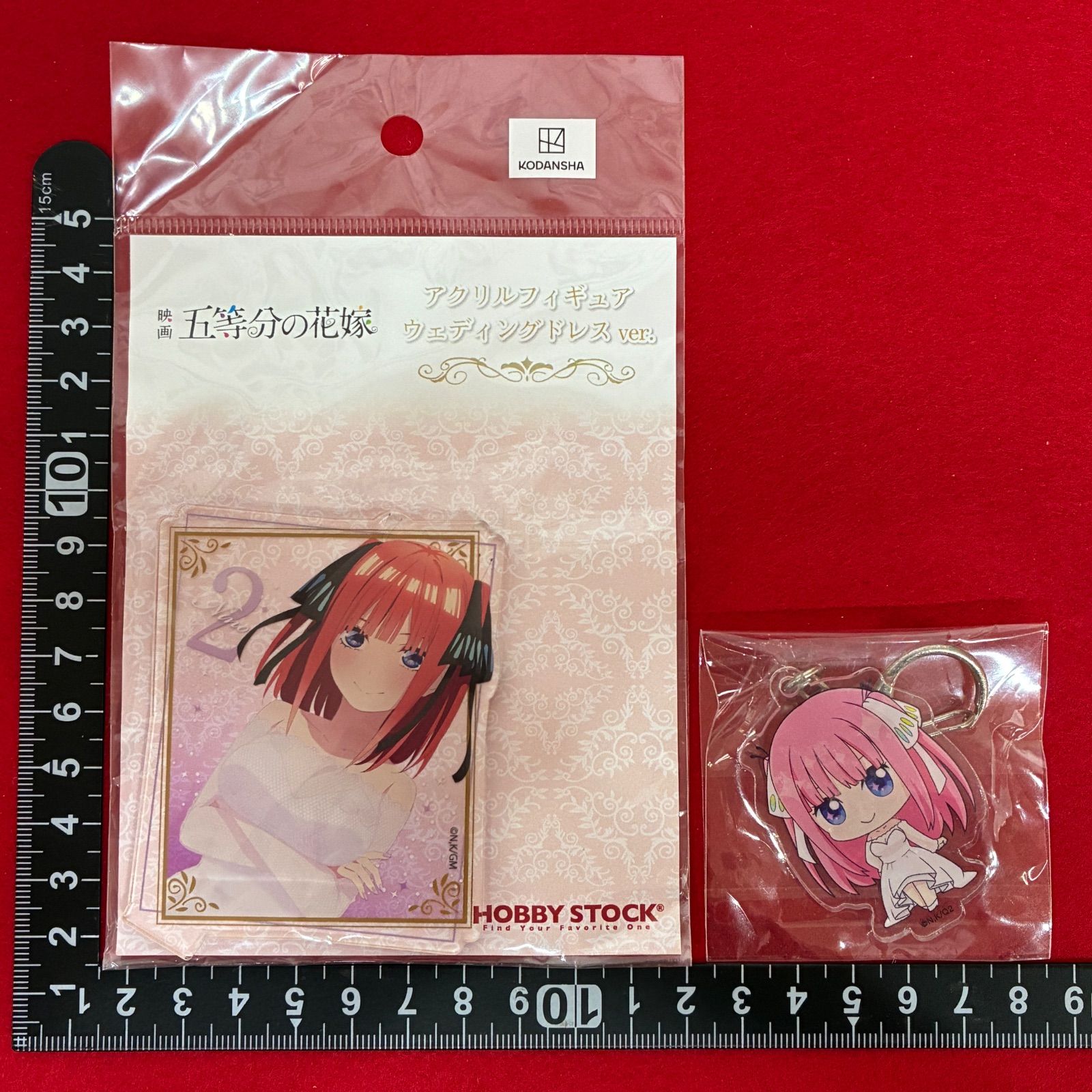 五等分の花嫁 中野二乃 アクリルフィギュア イラストボード ラバー