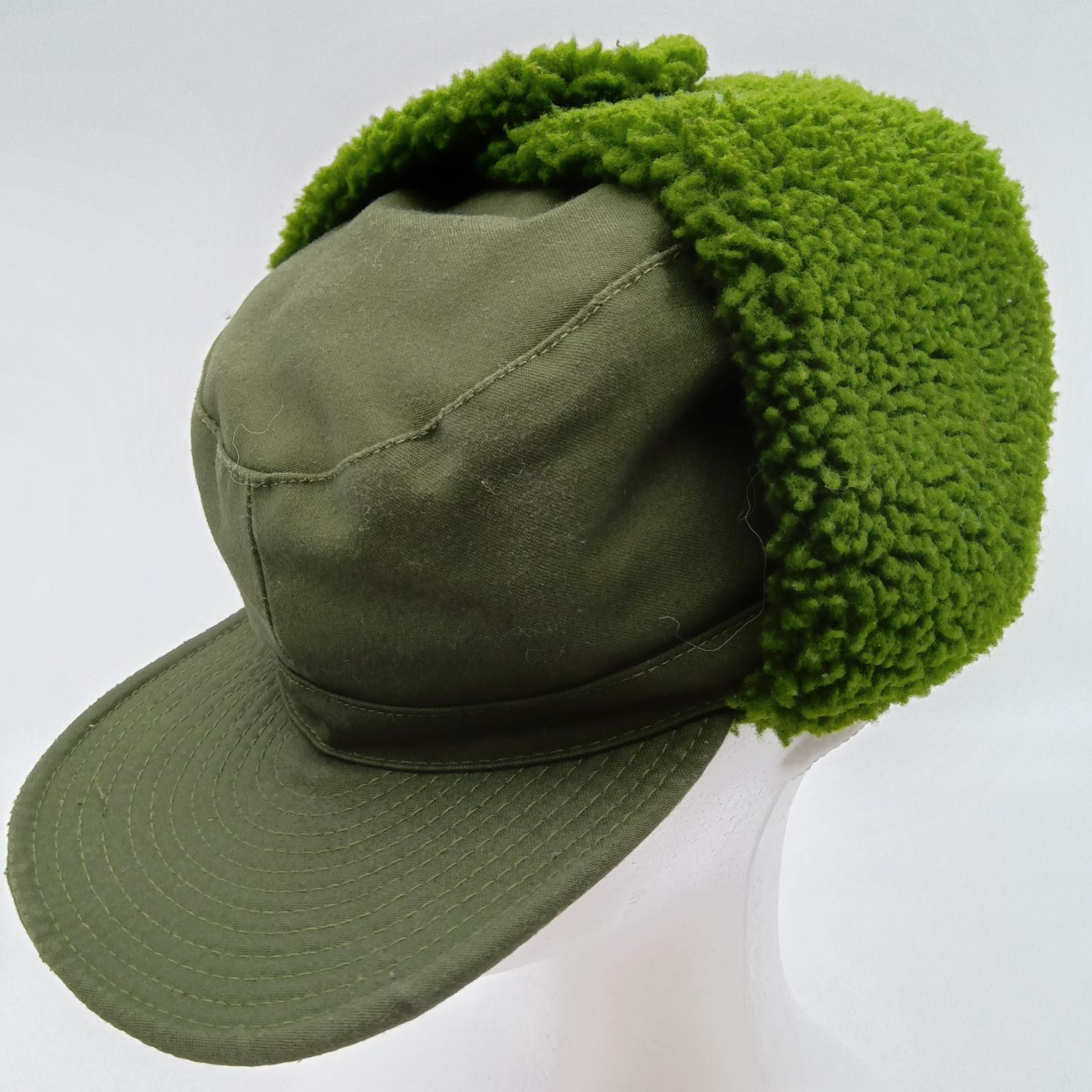 ブランド不明 スウェーデン軍 フライトキャップ ユーロミリタリー 耳