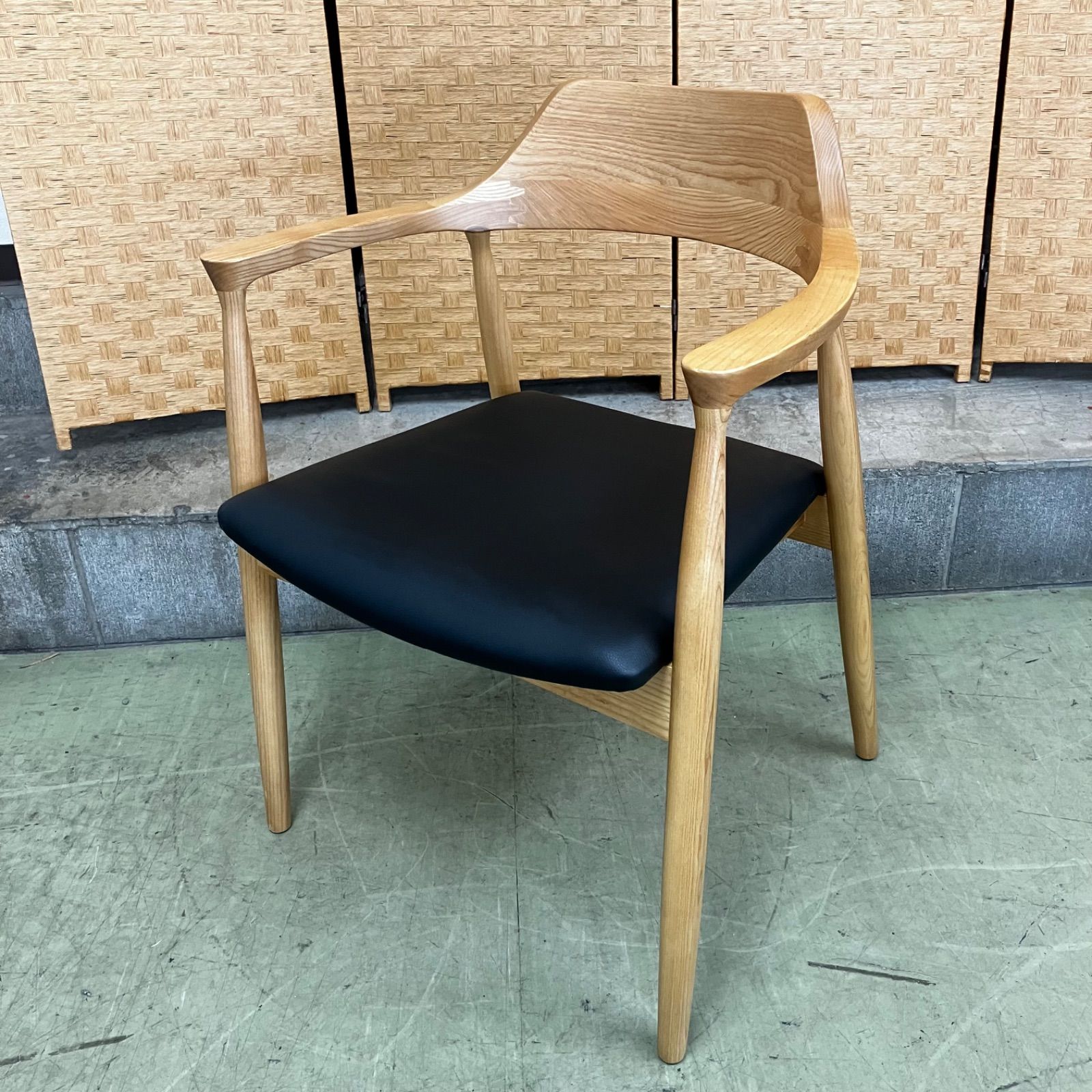 ロジャー OAK 布BE 椅子・チェア ロジャー OAK 布BE