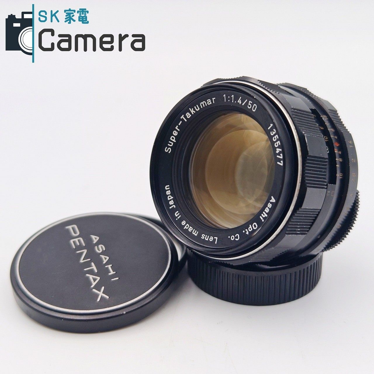 中古】 PENTAX Super-Takumar 50mm F1.4 M42 8枚玉 ペンタックス