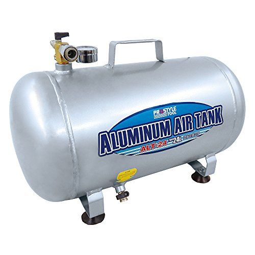 プロスタイルツール オイルレスエアーコンプレッサー用アルミタンク 24 L ALT m