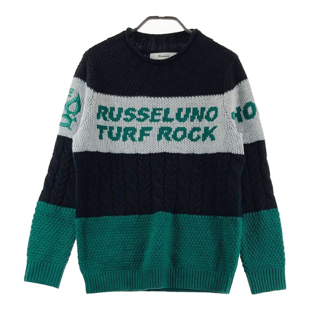 サイズ：1 RUSSELUNO ラッセルノ ニットセーター ブラック系
