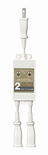 水道凍結防止ヒーター用節電器 セーブ90プラススリー 2本用 ESS P 302 ホワイト m