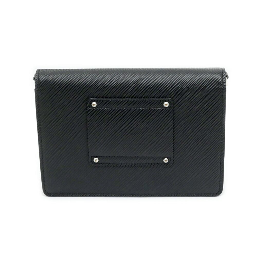 名東】ルイヴィトン ポルトフォイユ ツイスト チェーン ノワール エピ