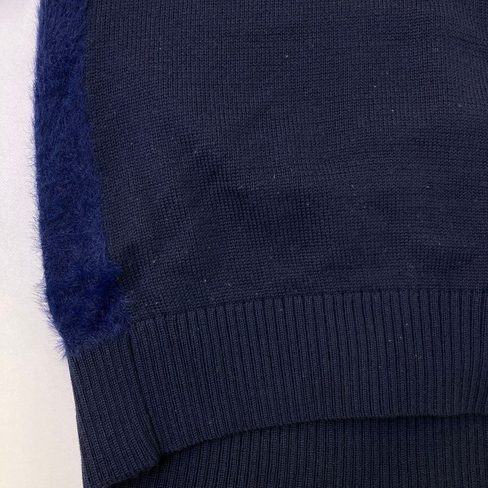 サイズ：1 NEW BALANCE GOLF ニューバランス シャギー切替 長袖ニット