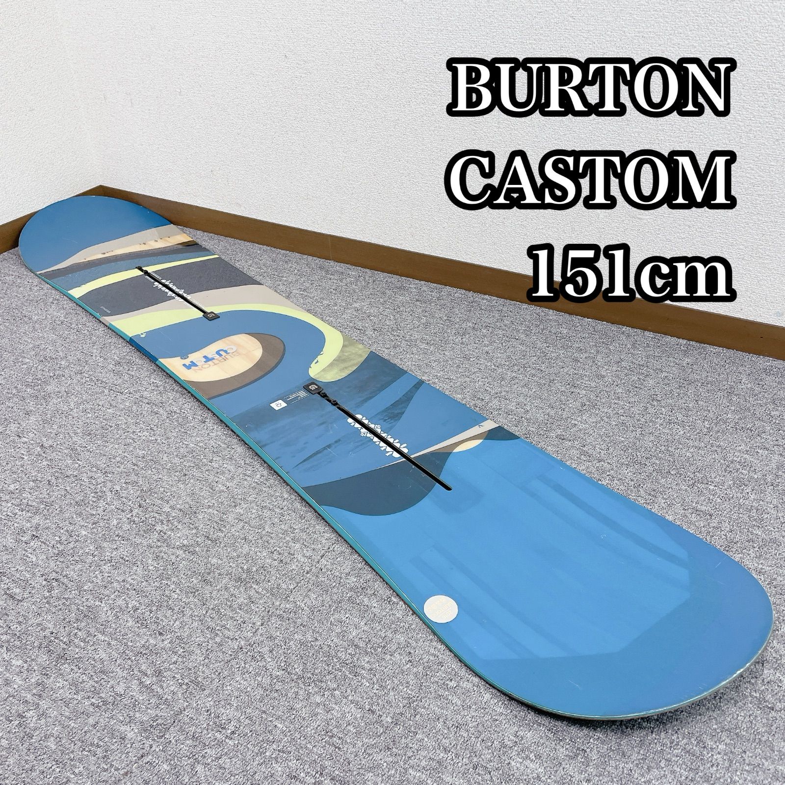 CUSTOM BURTON バートン スノーボード 151 バートン カスタム 151 スノーボード スノボー - メルカリ