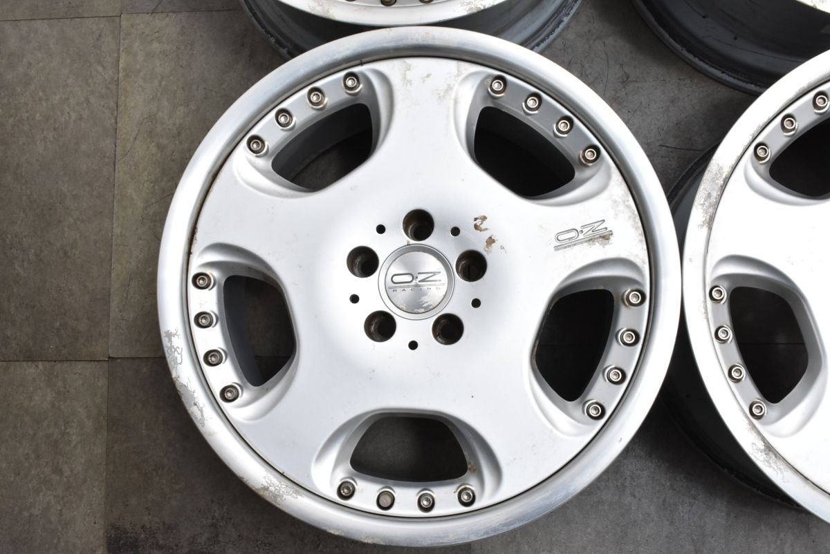 oz レーシング　オペラ　pcd114.3 当時物】OZレーシング オペラ2 18in 8.5J +55 PCD112 ハブ径66.5mm