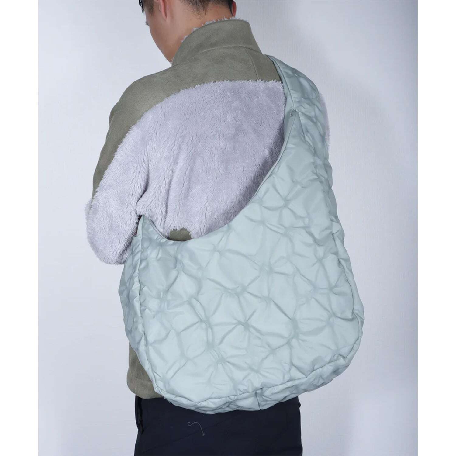 ryaw | ALL LEAF VEIN BAG (BLACK) ショルダーバッグ クロスボディ