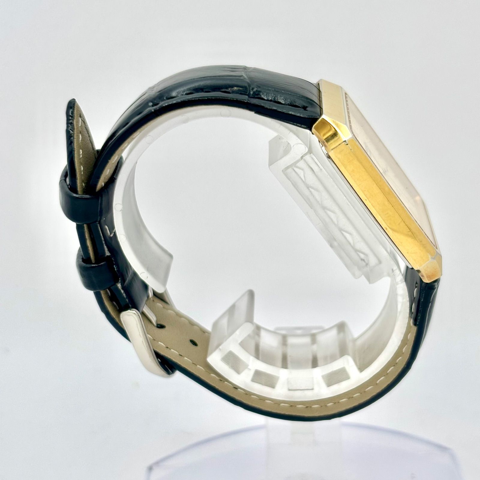 新品電池】SEIKO セイコー メンズ 腕時計 ゴールド オクタゴン 6030 