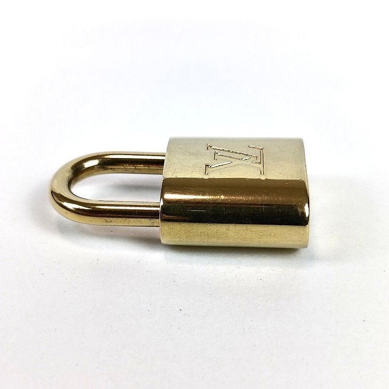 LOUIS VUITTON ルイヴィトン パドロック 南京錠 カデナ 鍵 ゴールド No