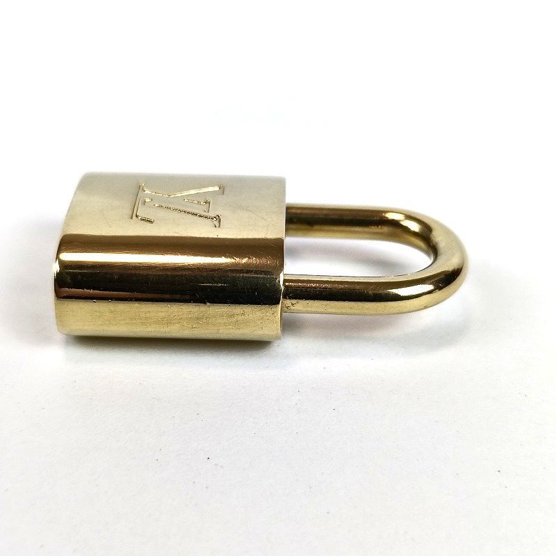 LOUIS VUITTON ルイヴィトン パドロック 南京錠 カデナ 鍵 ゴールド No