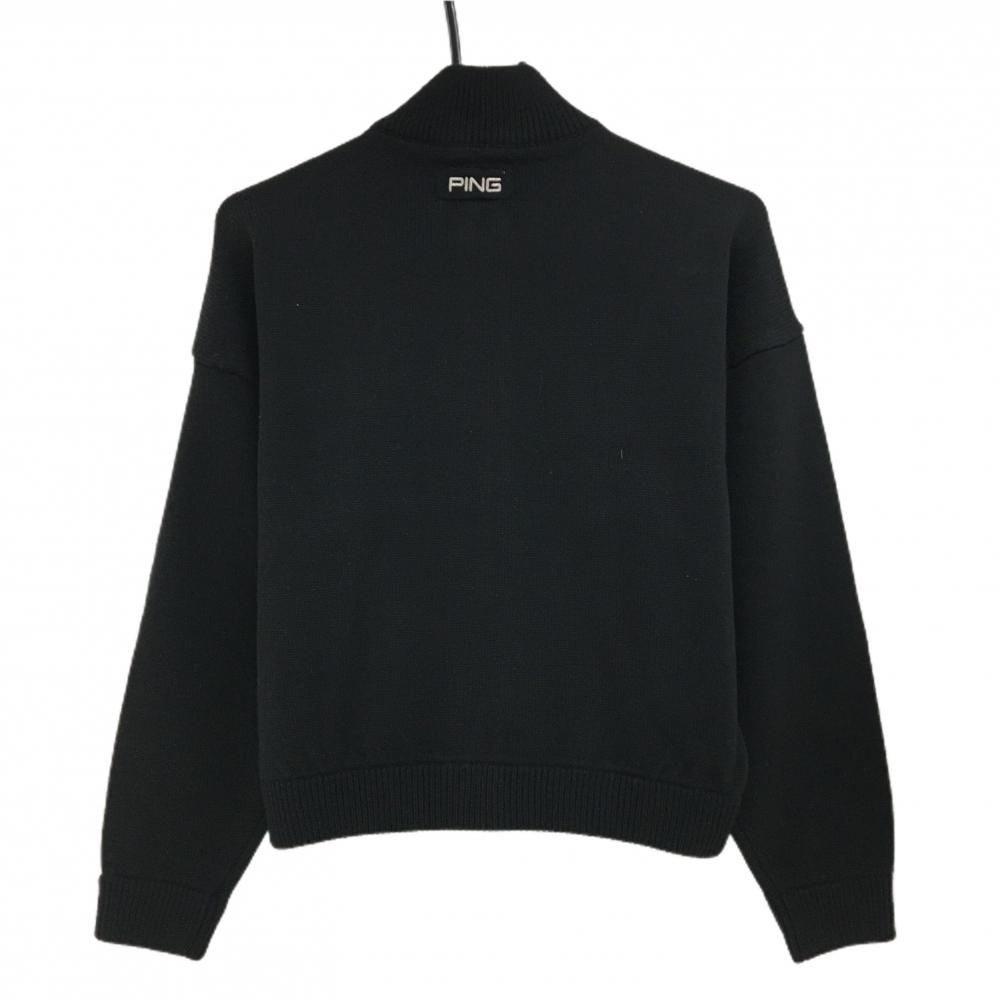 PING ゴルフニットジャケット PING（ピン） ゴルフウェア 長袖セーター 秋 冬 23FWフルジップニット