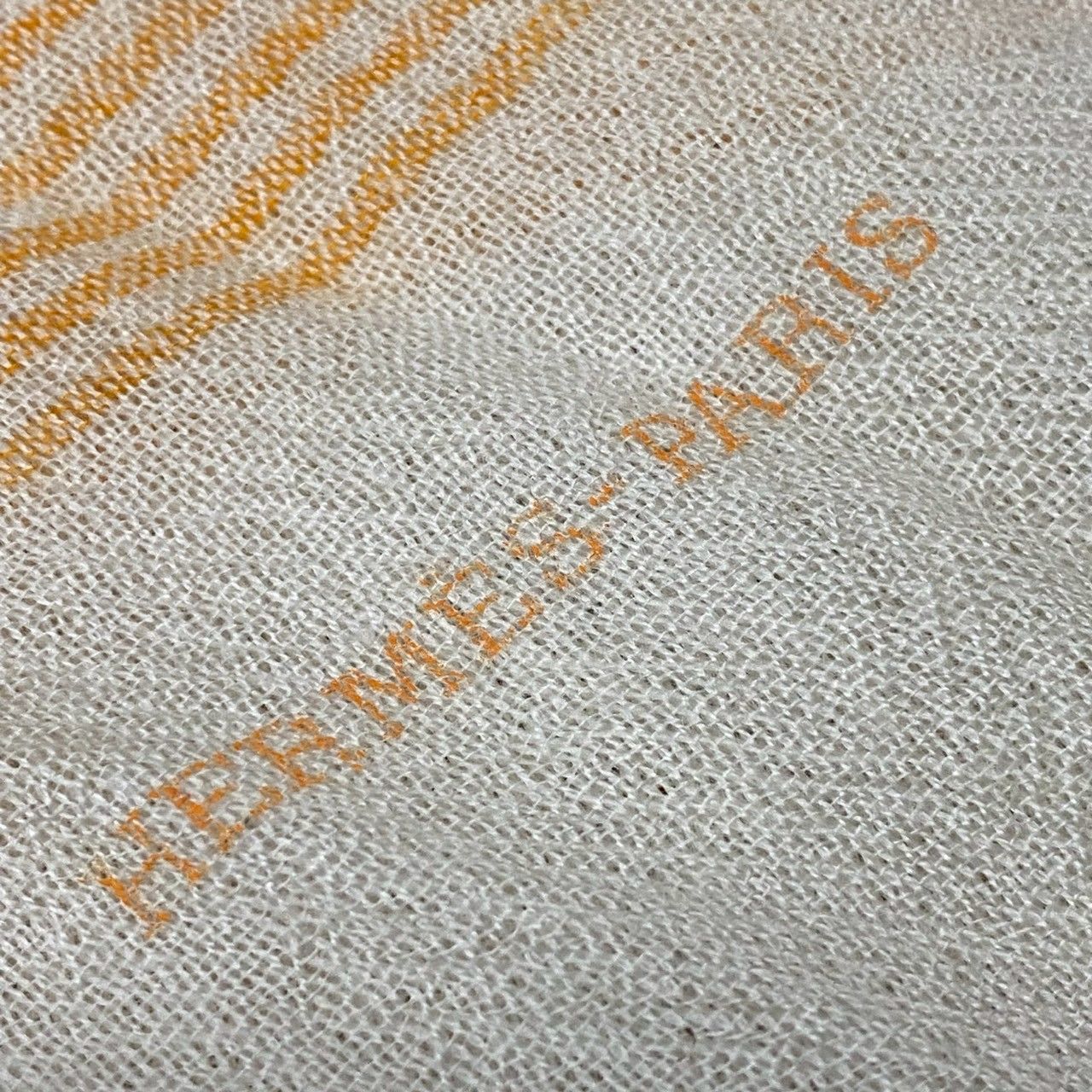 HERMES ホライゾン カシミヤ100% 大判ストール　　グラデーション♡ HERMES ホライゾン カシミヤ100% 大判ストール グラデーション