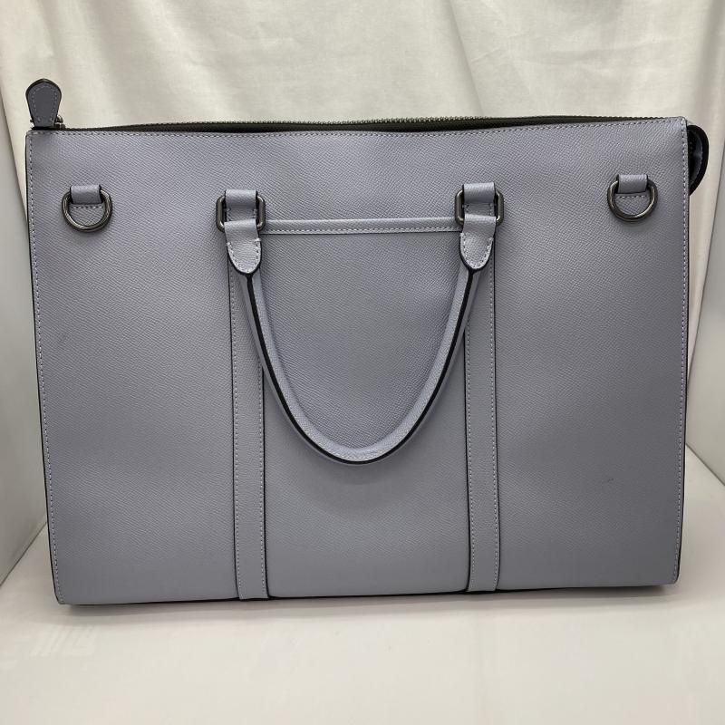 中古】COACH グラハム ビジネスバッグ 青 ストラップ無 G2461-CE439