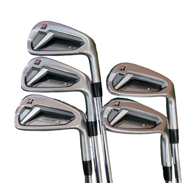 中古】 ブリヂストン TOUR B 202CBP 6S アイアンセット IR リシャフト