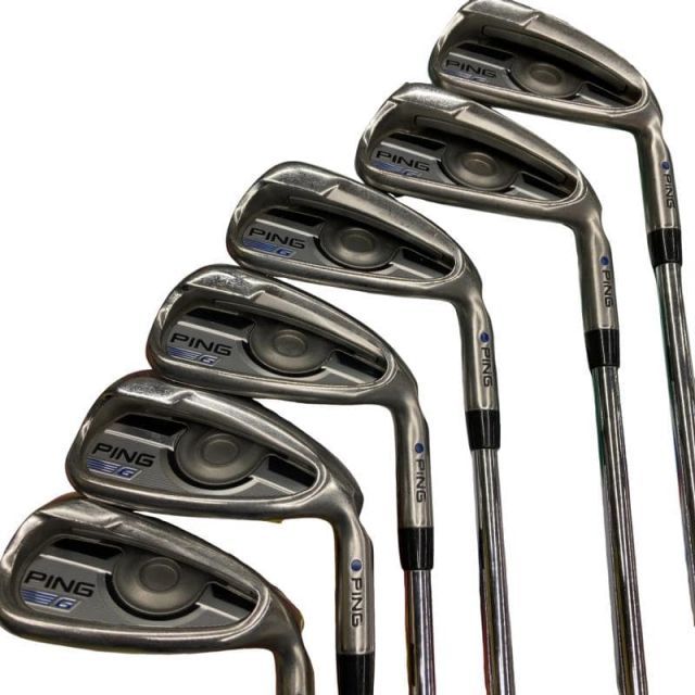 中古】 ピン G 6S アイアンセット IR PING AWT 2.0 LITE (フレックスS