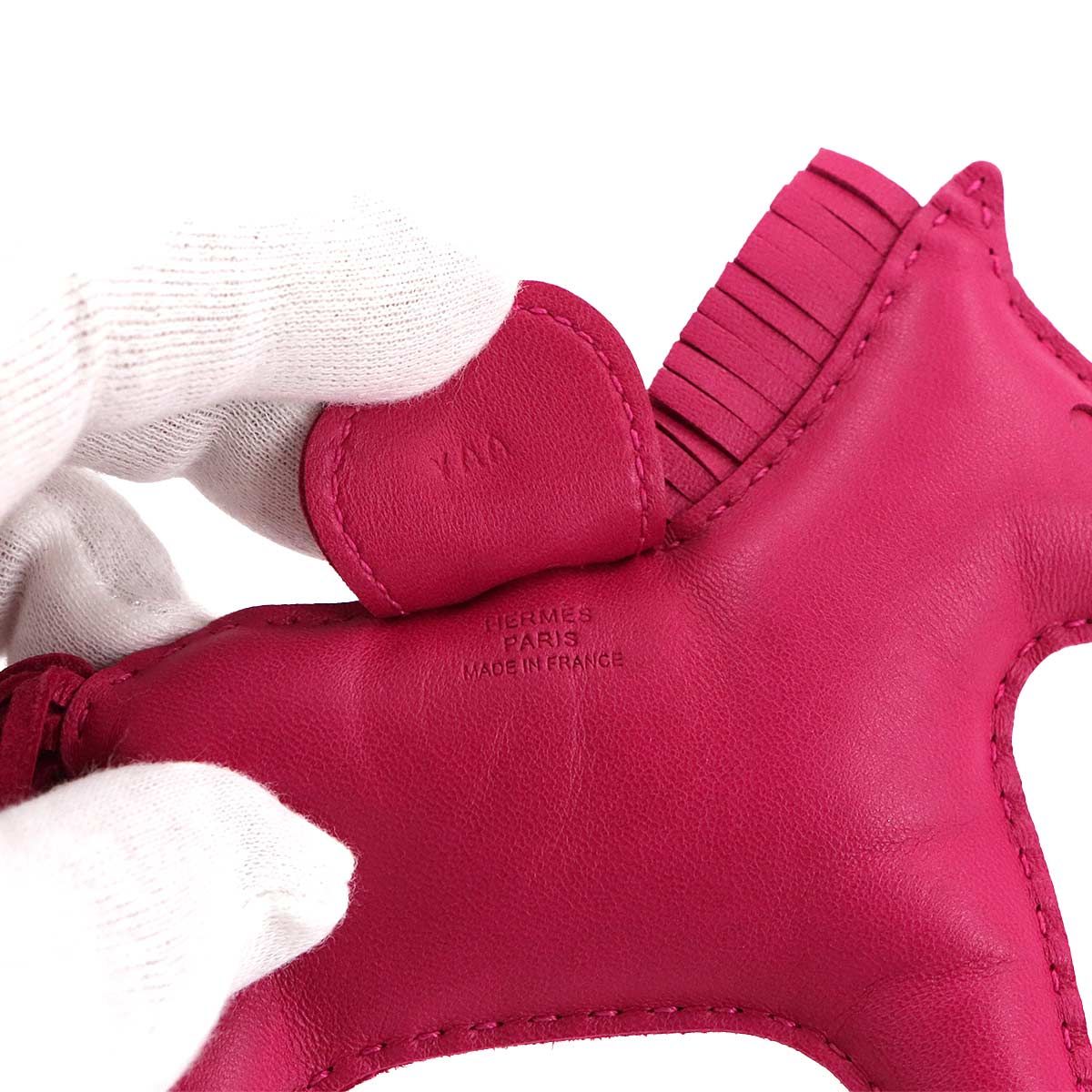 新品同様 エルメス HERMES ロデオ MM バッグチャーム アニョーミロ