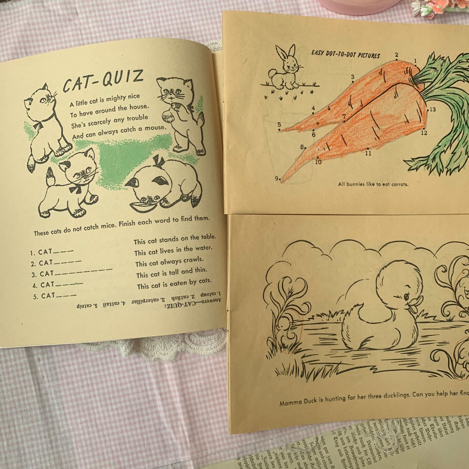 ヴィンテージ ワークブック 3冊セット 1950年 紙もの まとめ売り