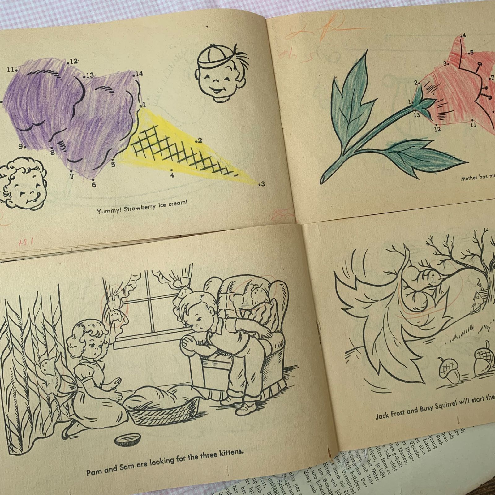 ヴィンテージ ワークブック 3冊セット 1950年 紙もの まとめ売り