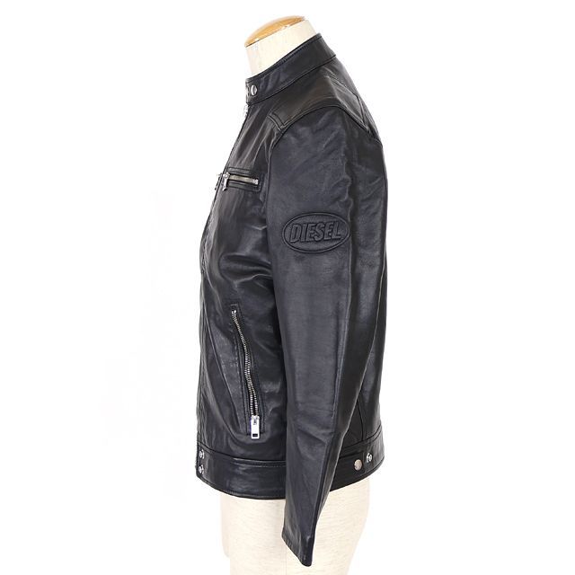 ディーゼル DIESEL【訳あり】64%OFF メンズ ライダースジャケット