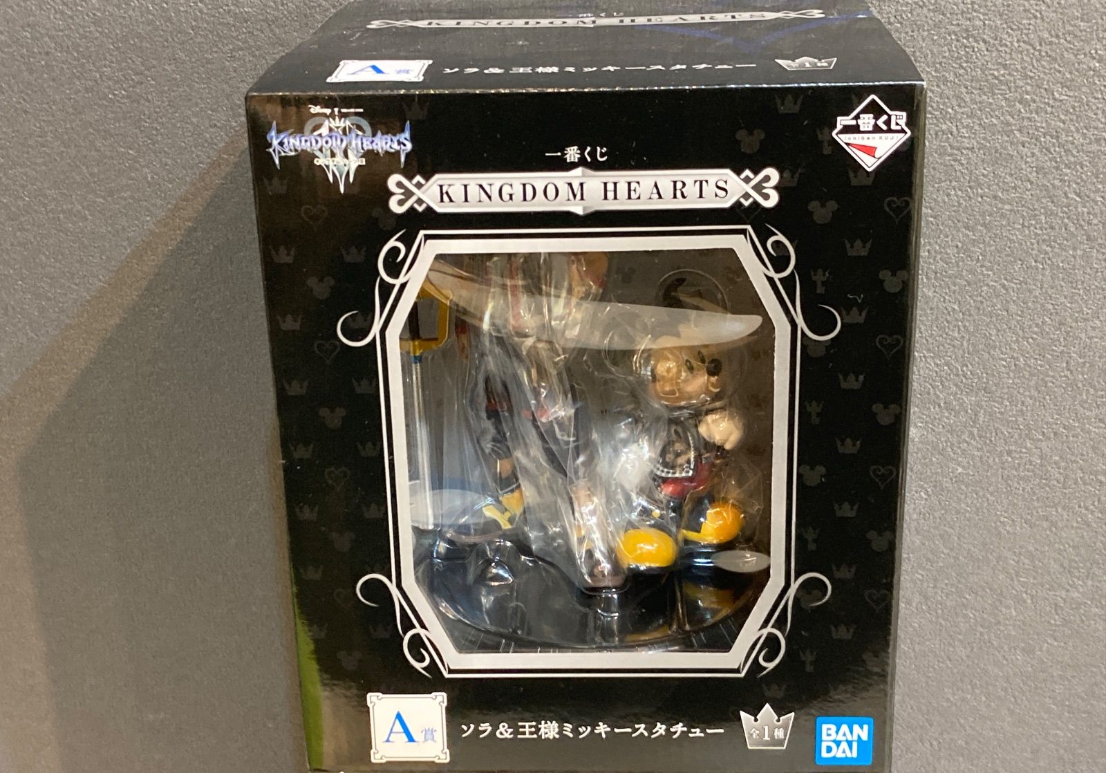 260121 未開封品 バンダイ1番くじ KINGDAM HEARTS ソラ＆王様 ミッキー