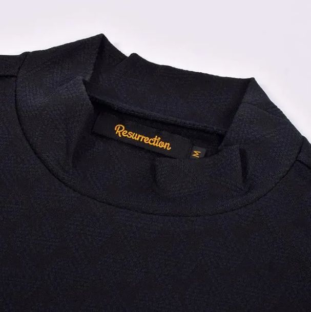Resurrection レザレクション メンズ GMジャガードモックネック