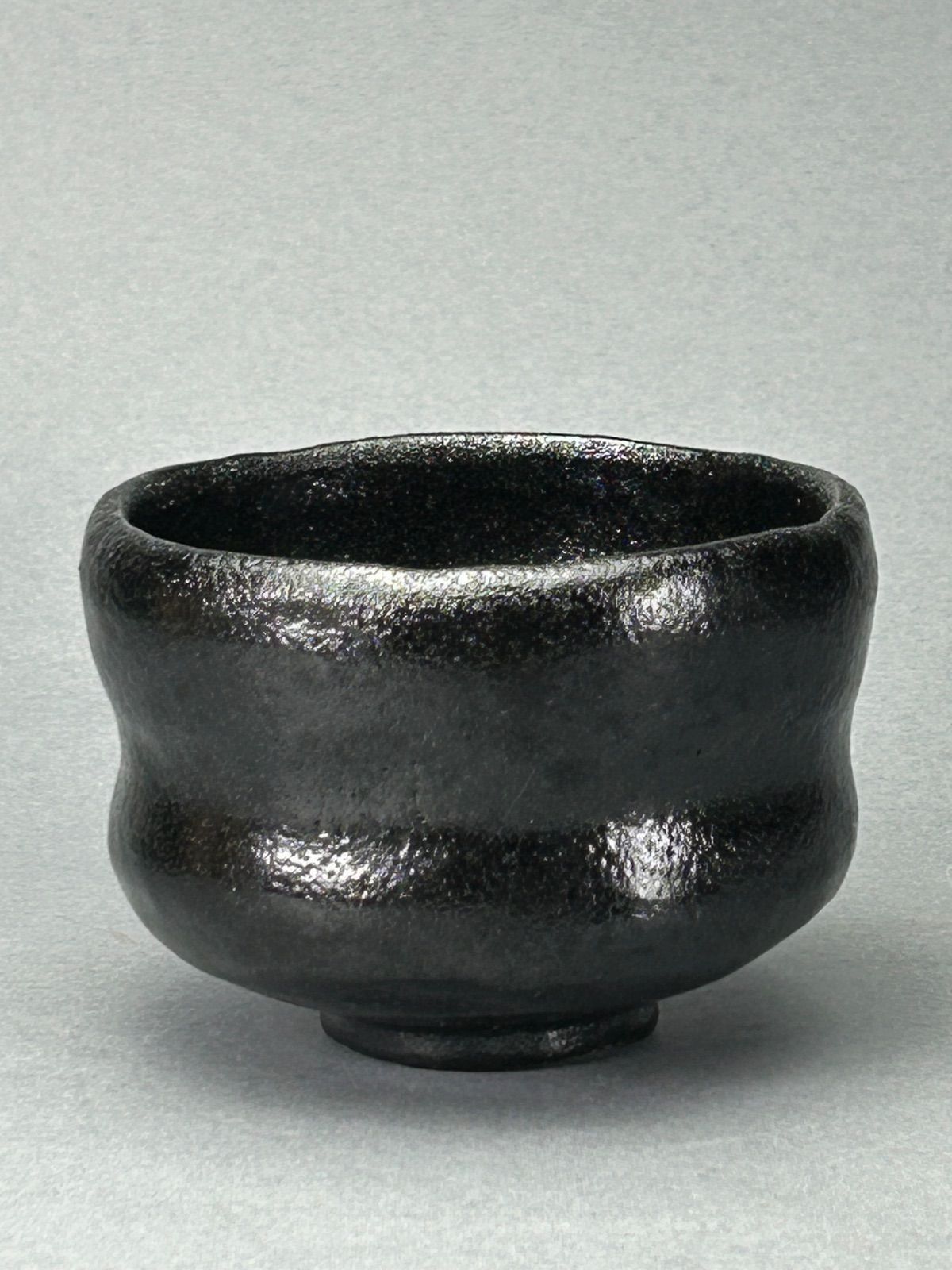 幽玄】佐々木昭楽うつし 黒楽茶碗 共箱 茶碗 抹茶碗 - メルカリ