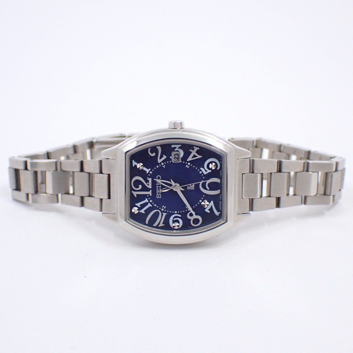 美品】SEIKO セイコー ルキア トノー型 ソーラー電波 レディース