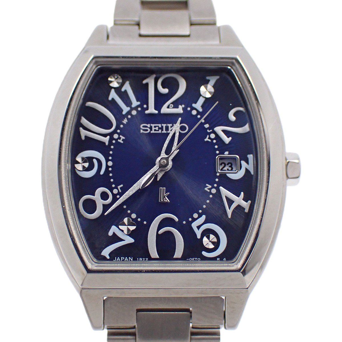 美品】SEIKO セイコー ルキア トノー型 ソーラー電波 レディース