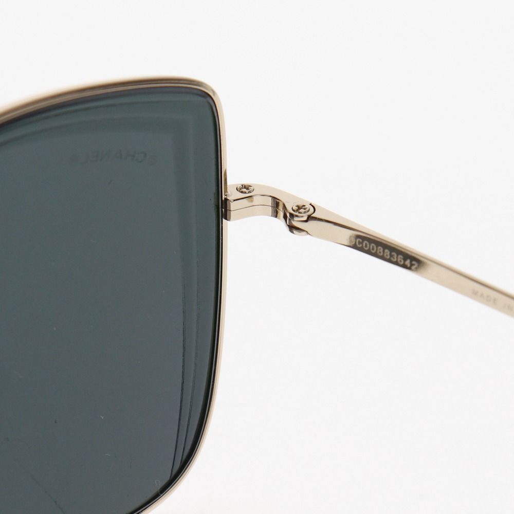 CHANEL】シャネル ティアドロップ ココマーク 4253 金属製 シルバー