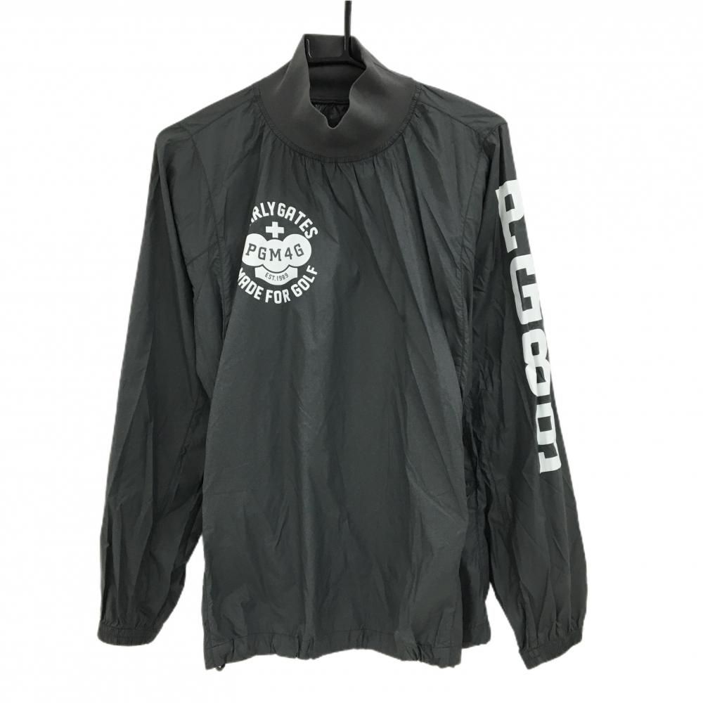 パーリーゲイツ　ツインスニード　ニコ柄　サイズM 美品】パーリーゲイツ ツインスニード グレー カモフラ インナー無地