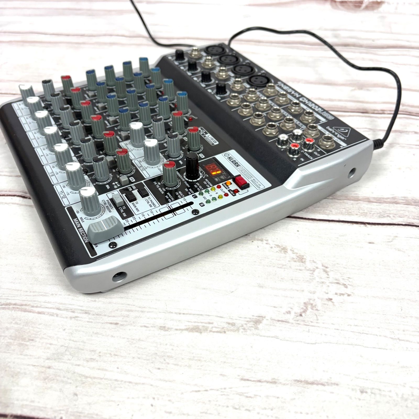 美品　動作ok！　ベリンガー　QX1202USB BEHRINGER XENYX QX1202USB ベリンガー インターフェイス エフェクト