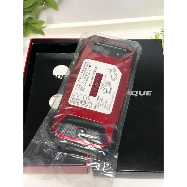 新品未使用品】TORQUE 5G KYG01 au simロック解除品 SIMフリー 赤