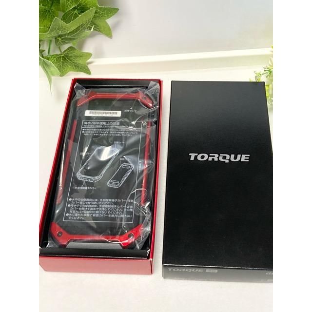【良品】TORQUE 5G KYG01 au SIMロック解除済 レッド❻ ムスビー｜TORQUE 5G KYG01 レッド SIMロック解除済み Aランク【TORQUE
