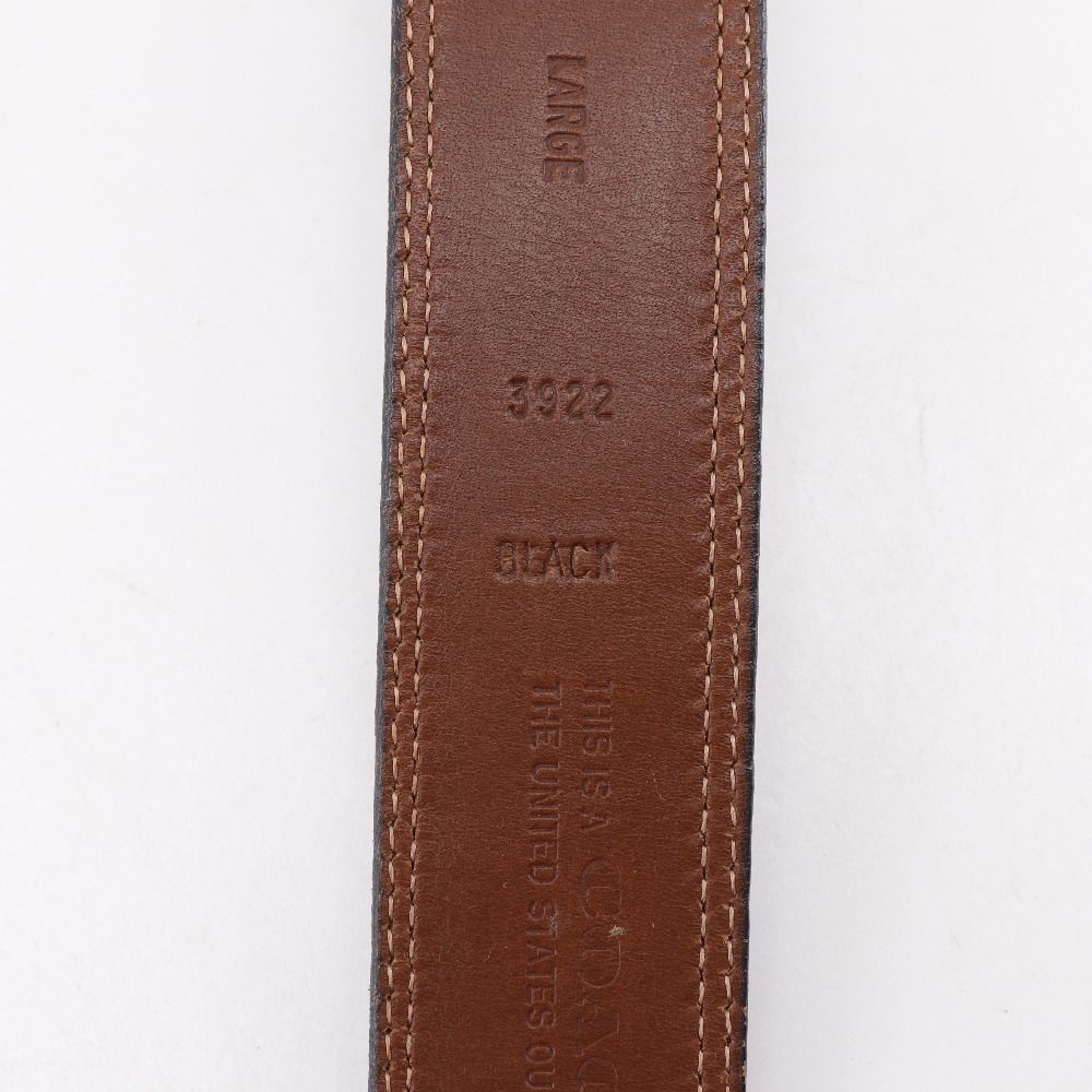 COACH】コーチ 3922 カーフ 黒 レディース ベルト - メルカリ