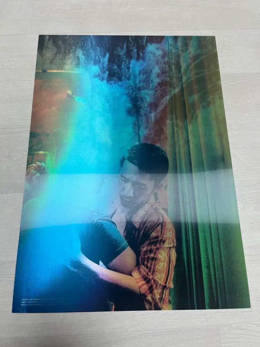 HAPPY TOGETHER レンチキュラー ポスター チャン クォックウィン 張國榮 トニー レオン 梁朝偉 ウォン カーウァイ 王家衛