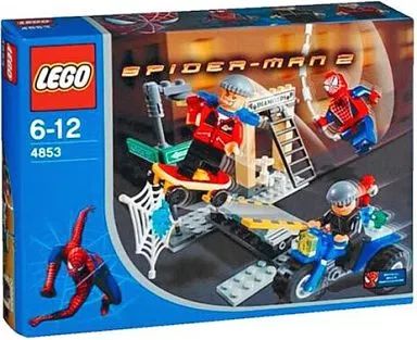おもちゃ LEGO ダイヤモンド強盗を追え! レゴ スパイダーマン2 4853