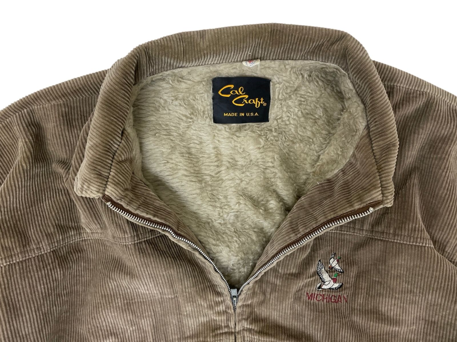 CAL CRAFT 太畝コーデュロイジャケット 裏ボア 古着 USA製 ビンテージ