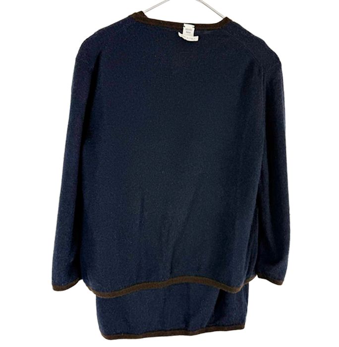 Hermès エルメス アンサンブル リバーシブル ニットカーディガン