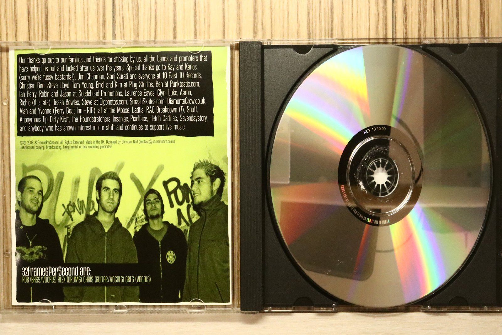 中古CD☆サーティーツーフレイムスパーセコンズ/32FramesPerSecond