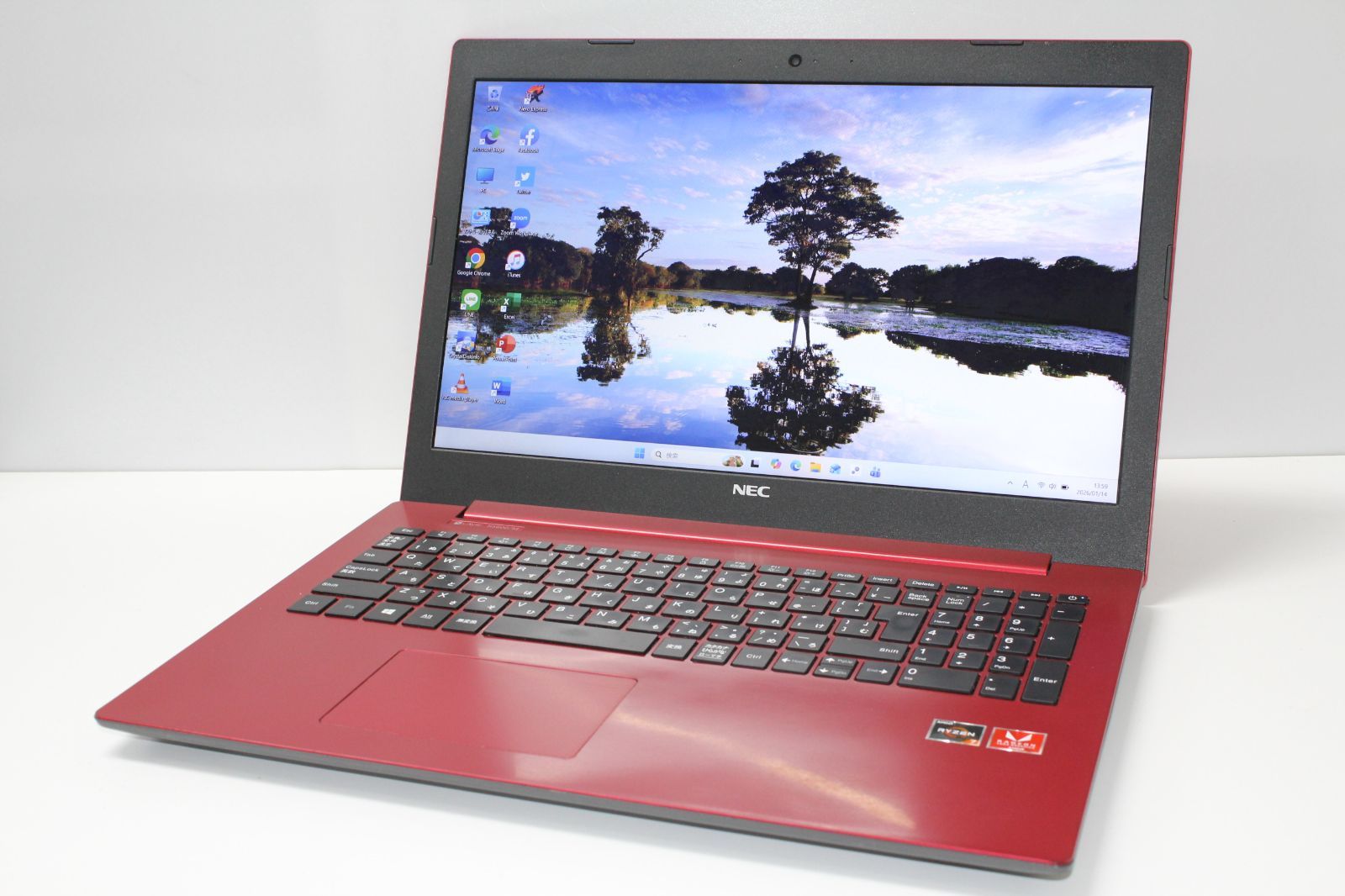 中古ノートPC】NEC〈LAVIE NS600/MAR〉Ryzen7/SSD256GB/メモリ8GB ④