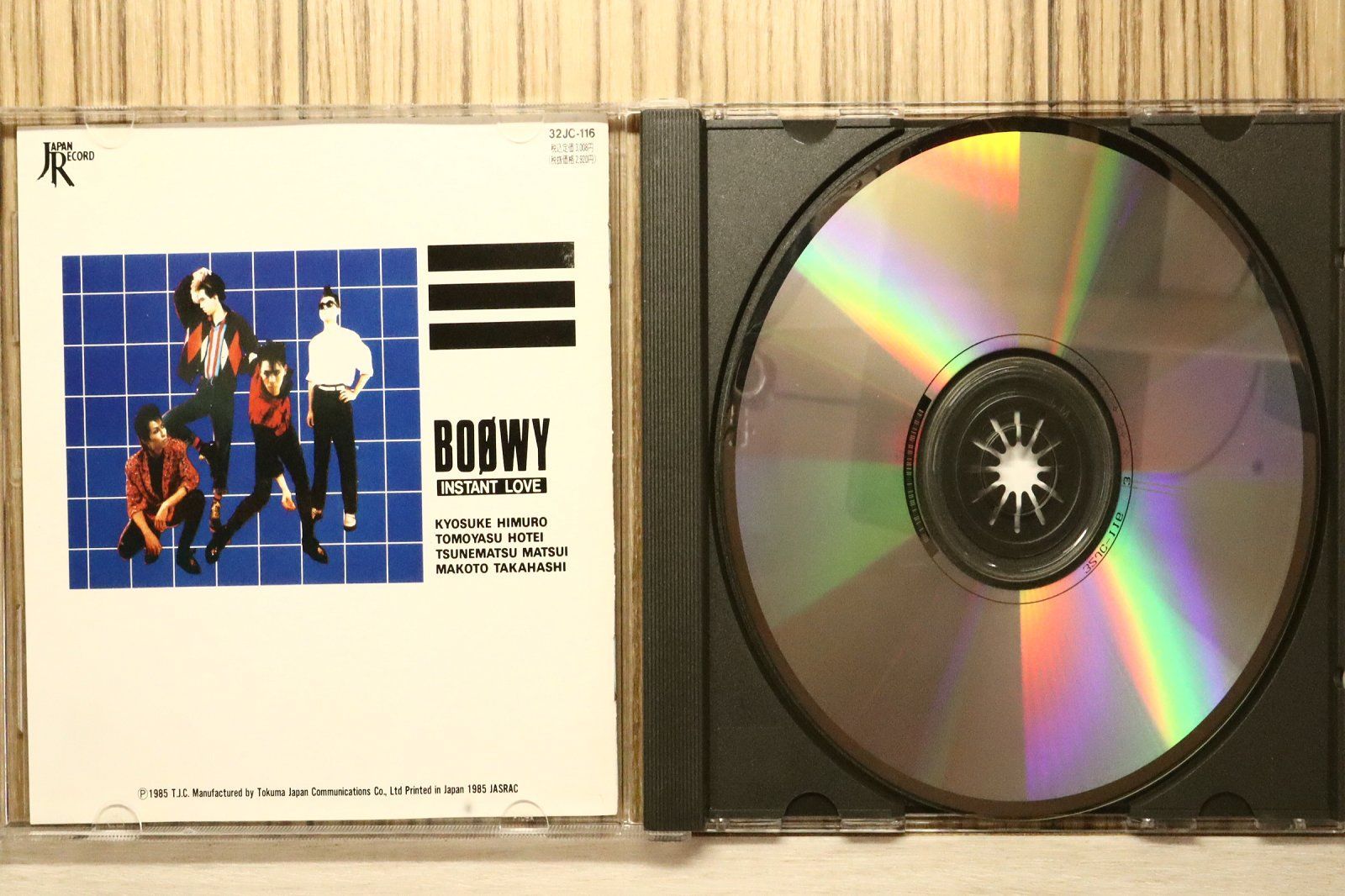 国内盤CD☆ボウイ /BOOWY □ INSTANT LOVE 【32JC116/4988008311235